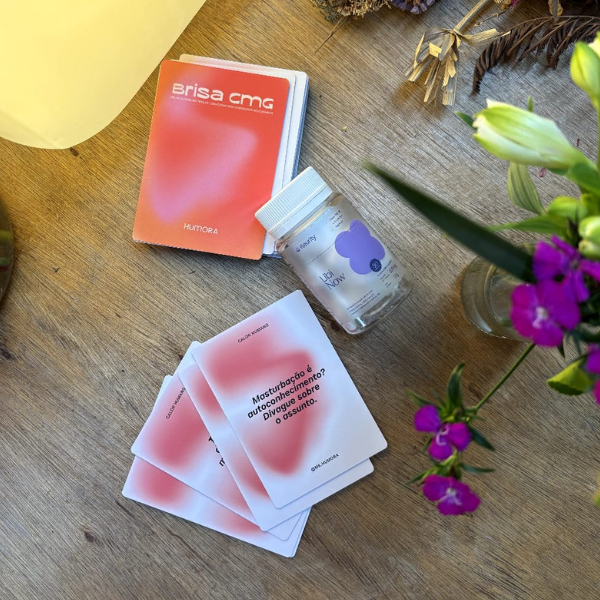 Baralho Brisa Comigo Humora + Libi Now 30 Cápsulas