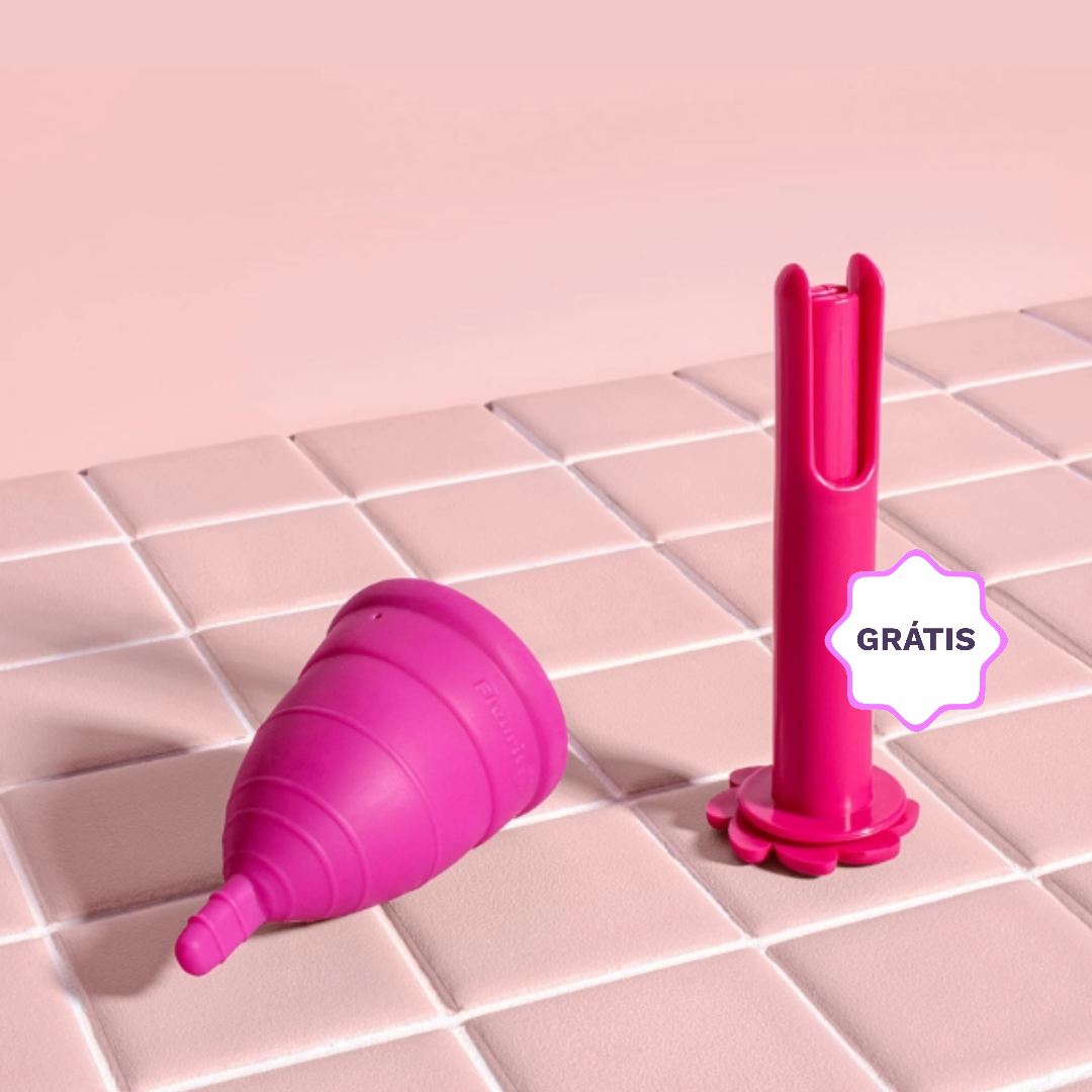 Kit Coletor Menstrual com Aplicador de Brinde