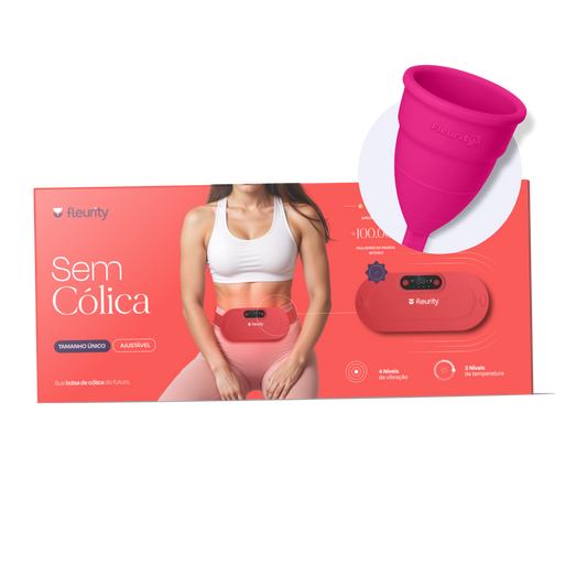 Cinta Sem Cólica e Ganhe Coletor Menstrual