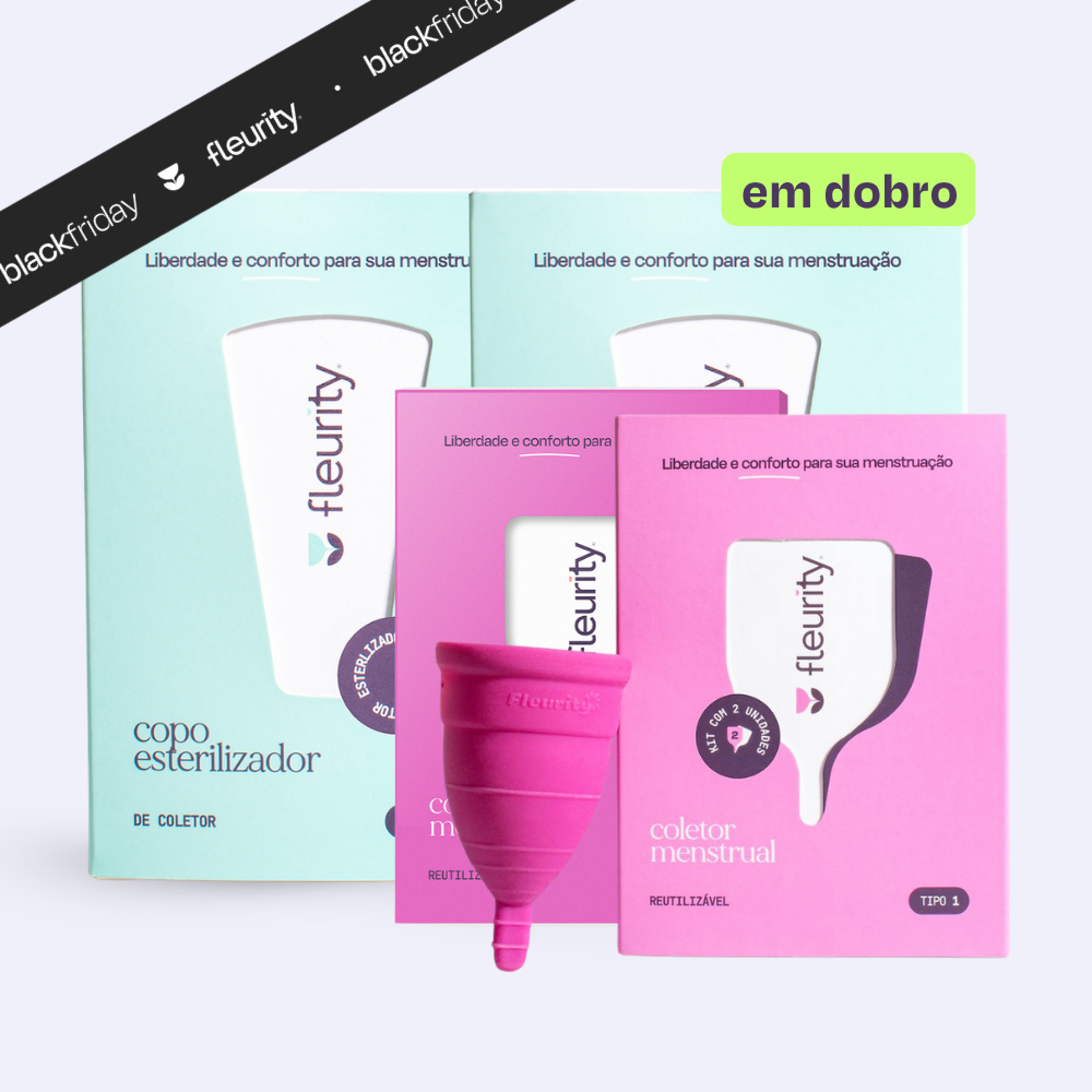 Black Friday Kit em Dobro - Compre 1 Coletor e Copo e Leve Outro!